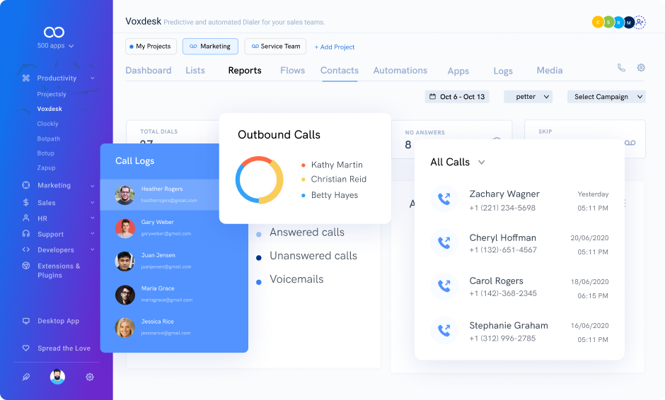 Call Notes | Voxdesk by 500apps