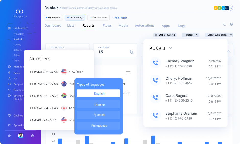 outbound call leave note